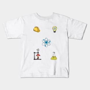 Chemical Engineering Pack 01 Kids T-Shirt